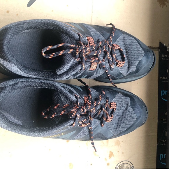 Merrell J034231  Train Flex2 Men’s Black Gray Orange Sneakers Size 11 - Picture 8 of 13